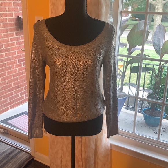 Gracia silver boatneck sweater small - Picture 6 of 7